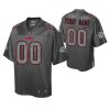 Custom Chiefs Jersey for Men Custom Kansas City Chiefs Static Fashion Jersey - Heather Charcoal