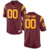 Men's USC Trojans Cardinal Customized Football Jersey -