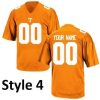 Men's Tennessee Volunteers Style Customizable Football Jersey Style 4 Jersey , NCAA jerseys - Replica