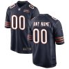 Men's Chicago Bears 2019 100th Season Custom Game Jersey - Navy - Replica