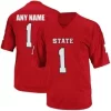 Men's NC State Wolfpack Customizable College Football Jersey Jersey , NCAA jerseys - Replica