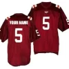 Men's Virginia Tech Hokies Style Customizable Football Jersey Style 1 Jersey , NCAA jerseys - Replica