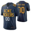 Men's Green Bay Packers Custom Navy City Edition Vapor Limited Jersey - Replica