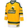 Men's Norfolk State Spartans Custom Jersey Yellow - - Replica