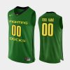 Men's Oregon Ducks Apple Green 333188 Custom Jersey - - Replica