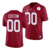 Custom Alabama Jersey for Men's Alabama Crimson Tide Custom 2021 Rose Bowl Crimson College Football Jersey - Replica