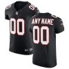 Men's Atlanta Falcons Black Vapor Untouchable Elite Custom Jersey - Replica