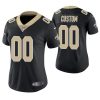 Saints Custom Jersey for Women New Orleans Saints Black Game Customized Jersey