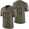 Saints Custom Jersey for Men New Orleans Saints Olive 2017 Salute to Service Limited Customized Jersey