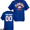 Custom Florida Gators Jersey, Blue Men's, Custom Player Jersey - Replica