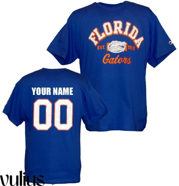 Custom Florida Gators Jersey, Blue Men's, Custom Player Jersey - Replica