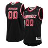 Men's Customized Louisville Cardinals Black Jersey - Replica