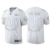 Men's Los Angeles Rams Custom White MVP Platinum Limited Jersey - Replica