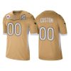 Men's San Francisco 49ers Custom Gold 2021 NFC Pro Bowl Game Jersey - Replica