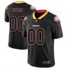 Men's San Francisco 49ers 2018 Lights Out Color Rush Limited Black Customized Jersey - Replica