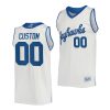 Men's Kansas Jayhawks Custom Commemorative Classic Cream College Jersey - Replica