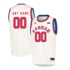 Men's Kansas Jayhawks Customized Cream Retro Jersey - Replica