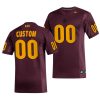 Men's Arizona State Sun Devils Custom Maroon Replica Football Jersey