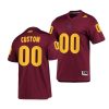 Men's Arizona State Sun Devils Custom 00 Maroon Replica AEROREADY Jersey