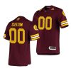 Men's Arizona State Sun Devils Custom Maroon Premier Football Jersey - Replica