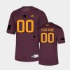 Men's Arizona State Sun Devils Custom Maroon College Football Jersey - Replica