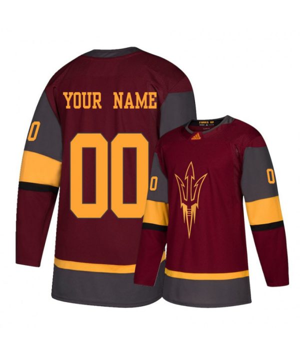 Men's Arizona State Sun Devils Maron Custom Jersey - Replica