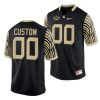 Men's Wake Forest Demon Deacons Custom 00 Black 2021-22 College Football Jersey - Replica