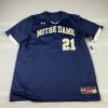 Men's Under Armour Notre Dame Fighting Irish Baseball Jersey Custom â€™s - Replica