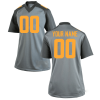 Woman's Tennessee Volunteers Custom Gray Jersey - Replica