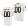 Youth's Notre Dame Fighting Irish Custom White Replica College Football Playoff Jersey