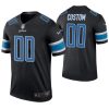 Youth's Detroit Lions Black Color Rush Legend Customized Jersey - Replica