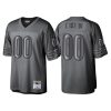 Youth's Chicago Bears #00 Custom Charcoal Throwback Retired Player Metal Legacy Jersey -