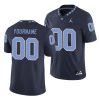 Youth's North Carolina Tar Heels Custom Navy College FootballGame Jersey - Replica