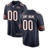 Youth's Chicago Bears 2019 100th Season Custom Game Jersey - Navy - Replica