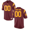 Youth's USC Trojans Cardinal Customized Football Jersey - Replica