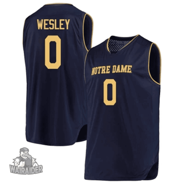 Youth's Notre Dame Fighting Irish Navy Custom Jersey, Notre Dame Football Jersey Custom - Replica