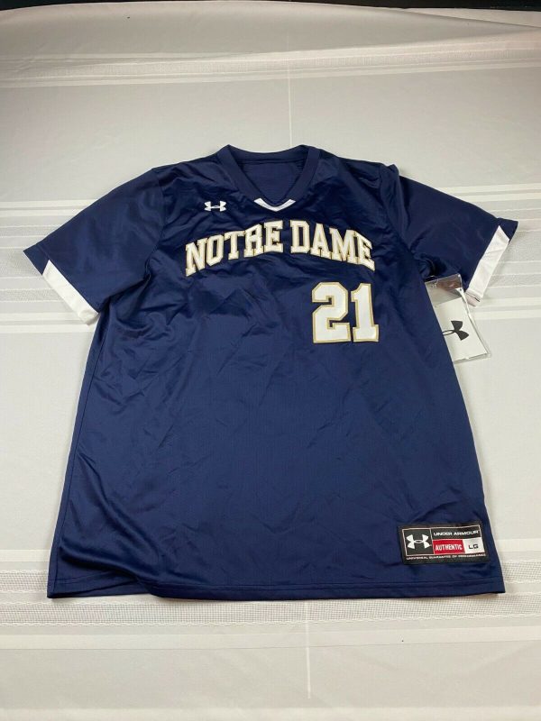 Youth's Under Armour Notre Dame Fighting Irish Baseball Jersey Custom - Replica