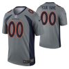 Youth's Custom Denver Broncos Jersey Gray Inverted Legend Edition - Replica