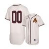 Youth's Arizona State Sun Devils White Custom Baseball Jersey - Replica