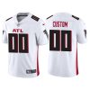 Youth's Atlanta Falcons #00 Custom 2020 White Vapor Limited Jersey - Replica