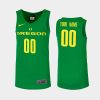 Youth's Oregon Ducks Green Replica Custom Jersey