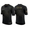 Youth's Custom Los Angeles Chargers 2020 Salute To Service Limited Jersey - Black - Replica