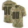 Youth's Custom Atlanta Falcons Limited Custom 2018 Salute to Service Jersey - Camo - Replica