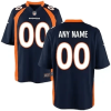 Youth's Denver Broncos Alternate Game Jersey - Custom - Replica