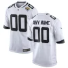 Custom Jaguars Jersey for Men's White Jacksonville Jaguars Custom Road Game Jersey