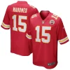 Men's Patrick Mahomes Kansas City Chiefs Home Game Jersey - Red - Replica