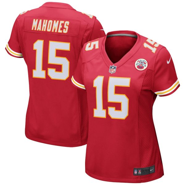 Woman's Patrick Mahomes Kansas City Chiefs Home Game Jersey - Red - Replica