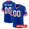 Men's New York Giants Royal Classic Custom Game Jersey - Replica