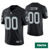 Youth's Las Vegas Raiders Vapor Untouchable Limited Black Customized Jersey - Replica