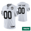 Youth's #00 Custom Las Vegas Raiders Jersey 60th Anniversary Vapor Limited Edition - Replica